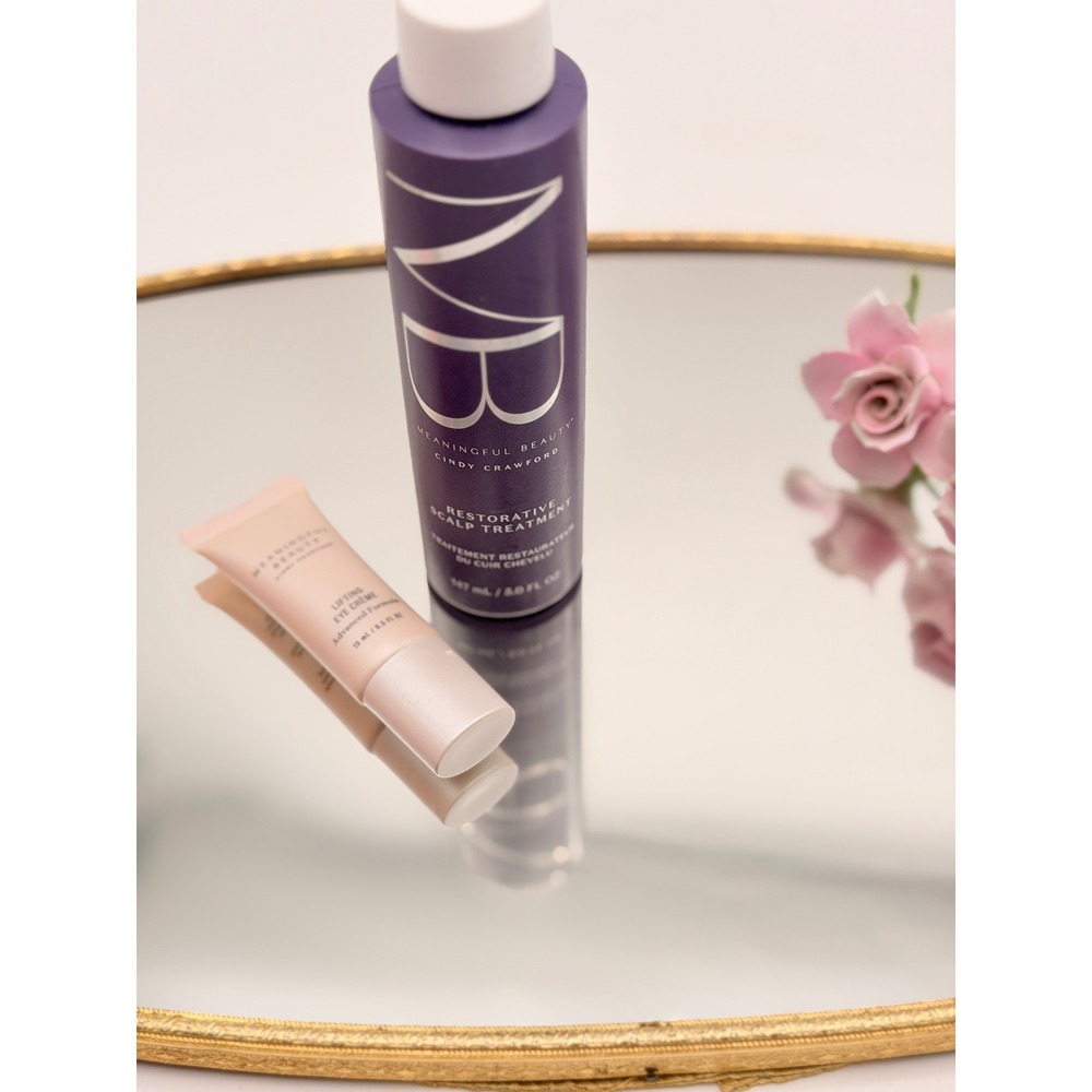 Meaningful Beauty Cindy Crawford Lifting Eye Creme & Restorative Scalp Treatment